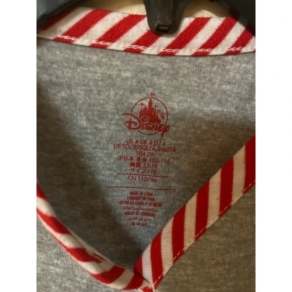 Disney‎ Parks Girls Nightgown Christmas Holiday Size  4T